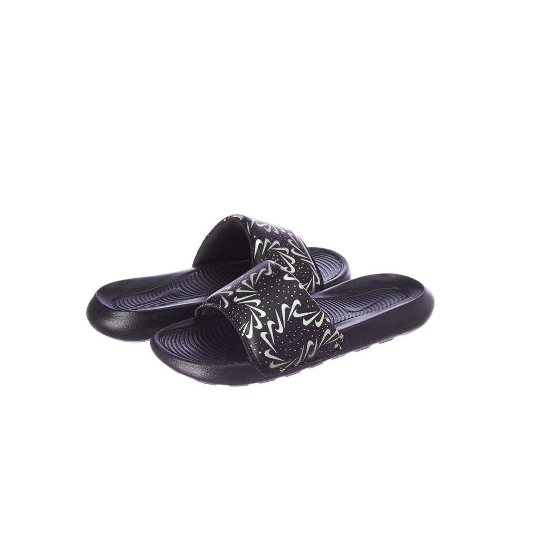 Nike Claquette Victori One Black White