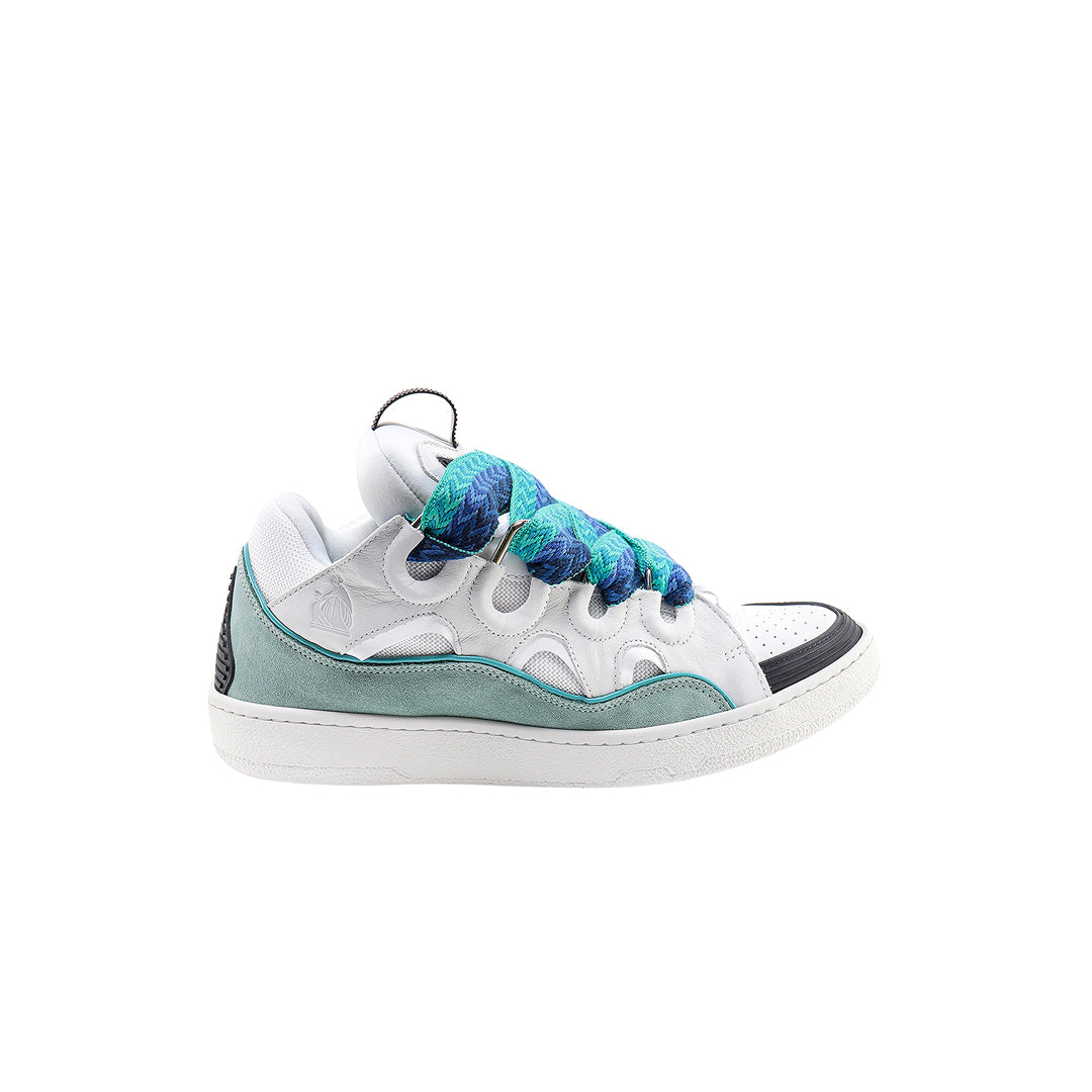 Lanvin Curb White Green