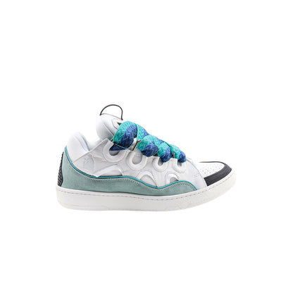 Lanvin Curb White Green