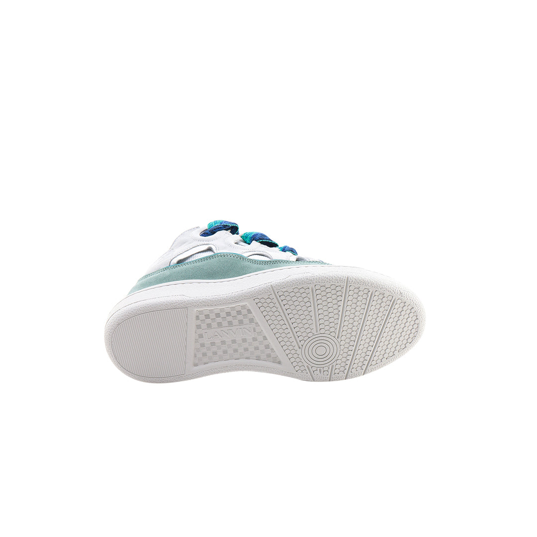 Lanvin Curb White Green