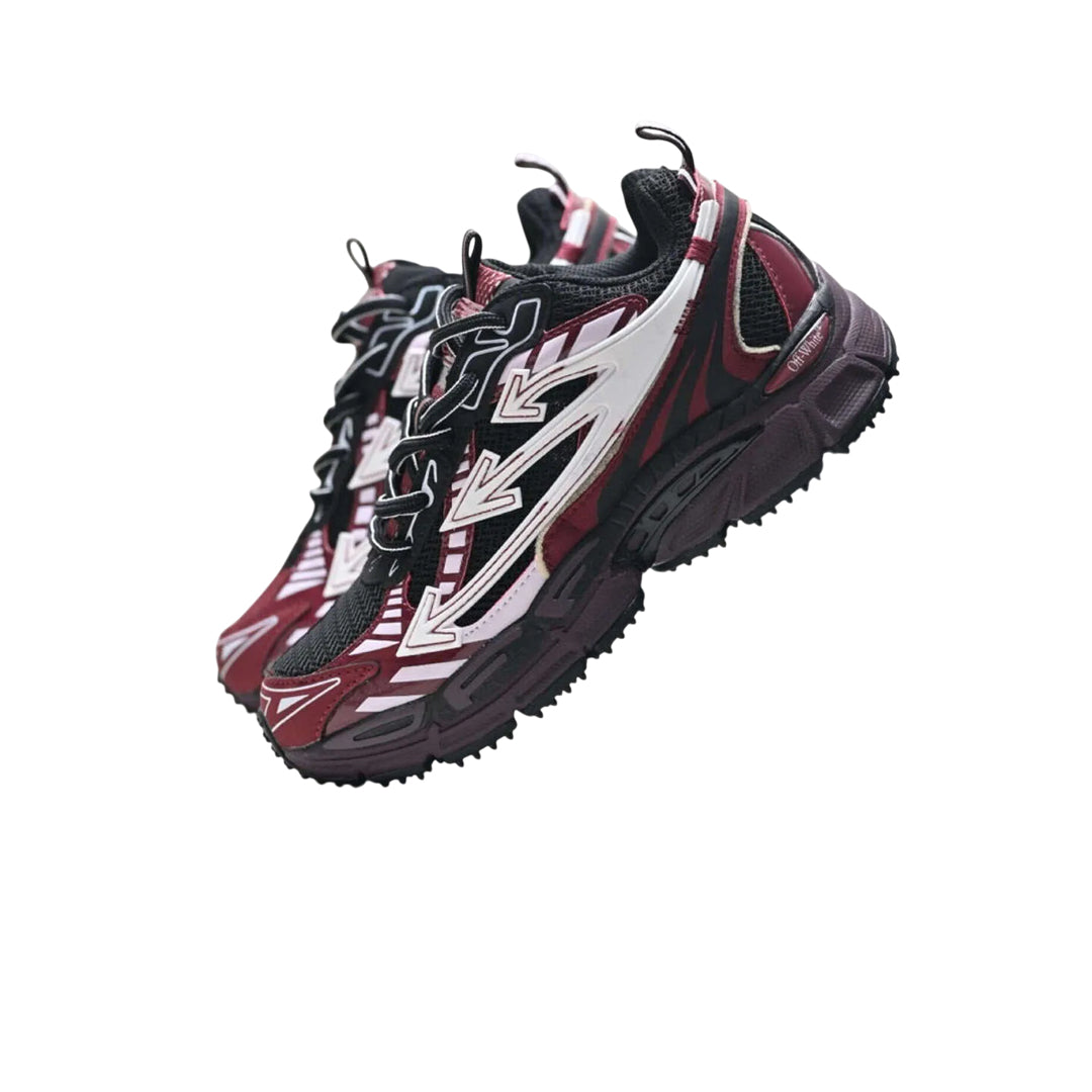 Off-White Be Right Burgundy