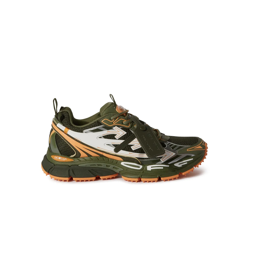 Off-White Be Right Military Green Peach